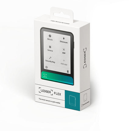 Crypto wallet LEDGER Flex Recovery key Oxydate Green