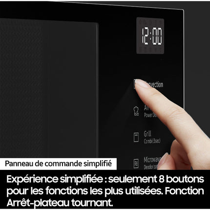 Micro ondes combiné SAMSUNG MC32DG7646CKE1 noir
