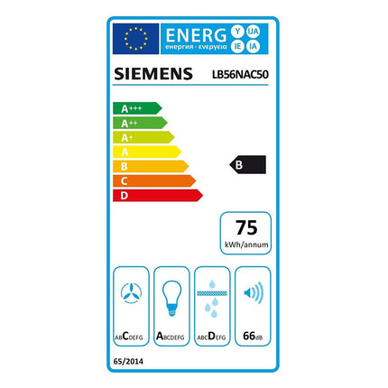 Hotte encastrable SIEMENS LB56NAC50
