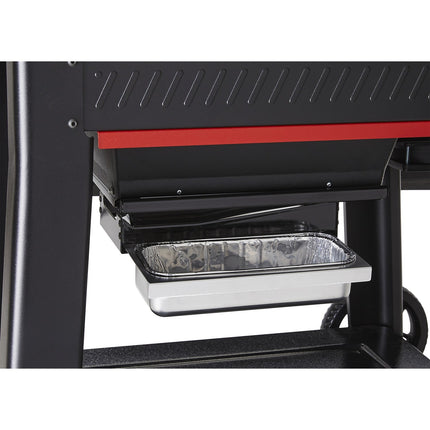 Barbecue pellet WEBER Searwood XL 600, sur chariot, de 80 à 315°, surface de cuisson 91 x 45 cm, thermostat digital