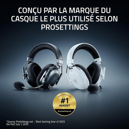 Casque gamer RAZER BLACKSHARK V3 PRO BLANC