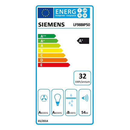 Hotte décorative îlot SIEMENS LF98BIP50