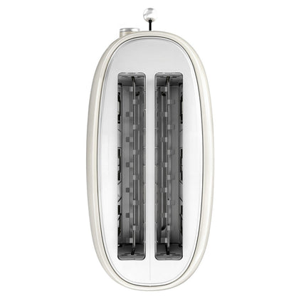 Grille-pain SWEISS + bouilloire vintage crème pack GRVKTL8