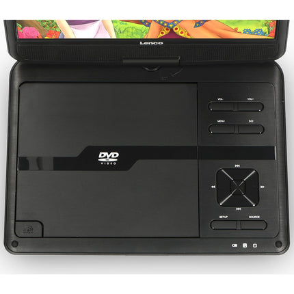Lecteur DVD portable LENCO DVP-1010BK