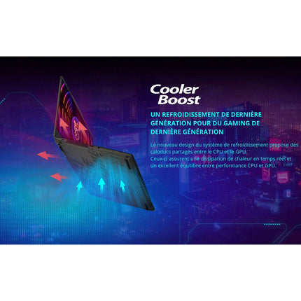 PC Gamer MSI Cyborg 15,6" FHD 144Hz Intel Core i7 13620H Nvidia GeForce RTX 3050 16 Go RAM DDR5 SSD 512 Go