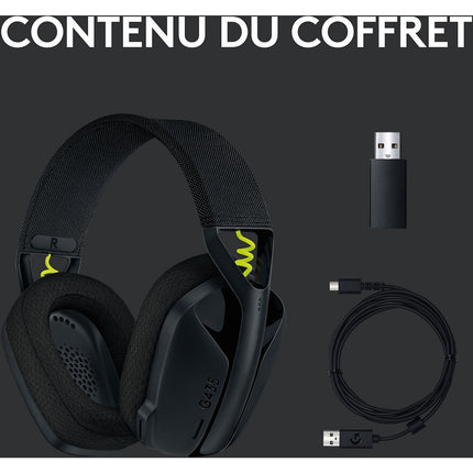 Casque gamer LOGITECH G435 Lightspeed Bluetooth