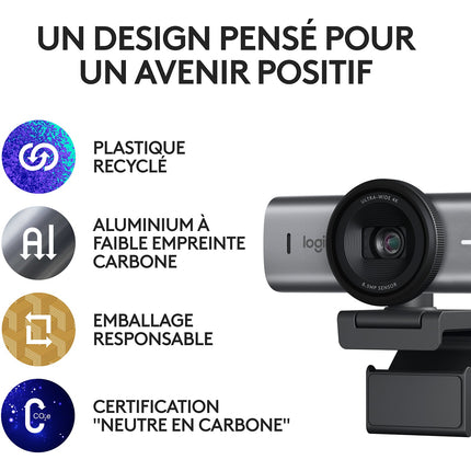 Webcam LOGITECH MX Brio Streaming 4K