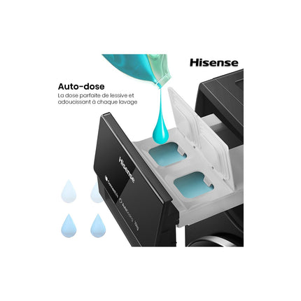 Lave linge hublot HISENSE WF7S1247BB