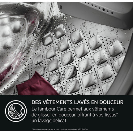 Lave linge séchant hublot AEG LWR73A166NV