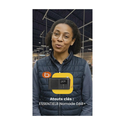 Radio DAB ESSENTIELB Nomade DAB+