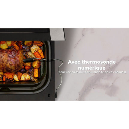 Grille-viande NINJA Foodi DG551EU thermosonde à poser, 40x27 cm