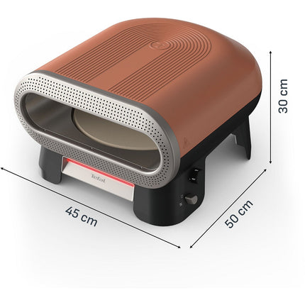 Four à pizza électrique TEFAL Pronto JM600TE0 pizza 30 cm préchauffage 15 min, jusqu'à 400°C