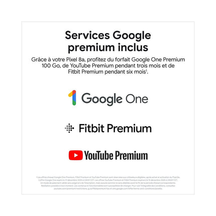Smartphone GOOGLE Pixel 8a 128Go