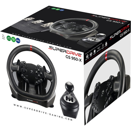 Volant + Levier de vitesses + Pédalier SUBSONIC GS 950-X