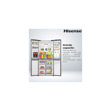 Réfrigérateur multi portes HISENSE RQ5P470SMIE