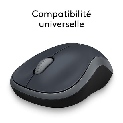 Souris sans fil LOGITECH M185 Swift Grey