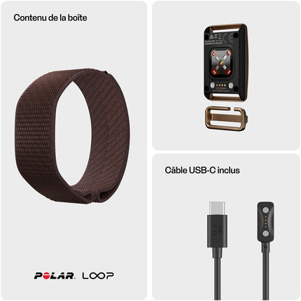 Tracker d'activité POLAR Loop Night Black