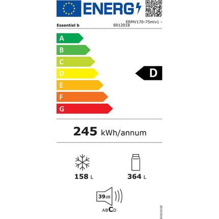 Réfrigérateur multi portes ESSENTIELB ERMV170-75miv1