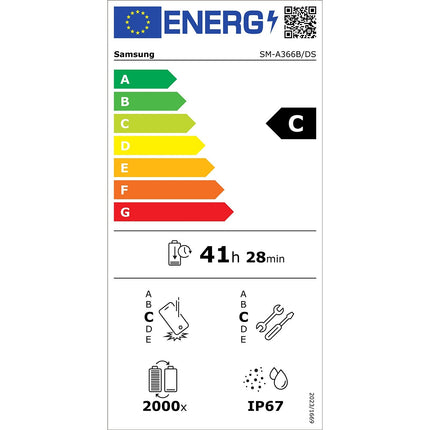 Smartphone SAMSUNG Galaxy A36 Noir EE 128Go 5G