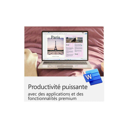 Logiciel de bureautique MICROSOFT M365 Famille avec IA Copilot