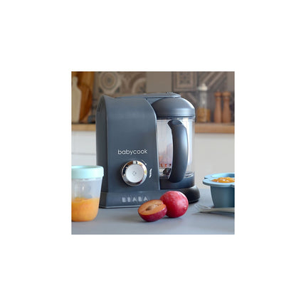 Mixeur Cuiseur Bébé BEABA Babycook solo white/silver