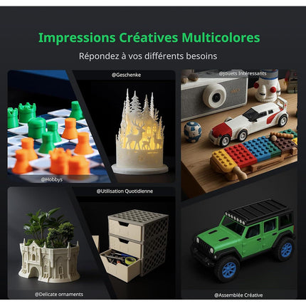 Imprimante 3D CREALITY K2 Pro Combo Imprimante 3D,Multicol.,CFS