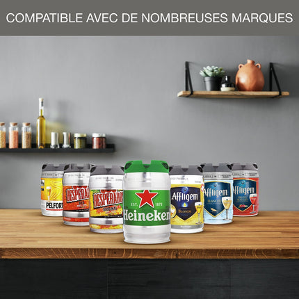 Tireuse à bière KRUPS YY4811FD Beertender Compact Silver