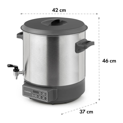 Stérilisateur de bocaux KLARSTEIN Lady Marmalade 27L 1800W Reconditionné
