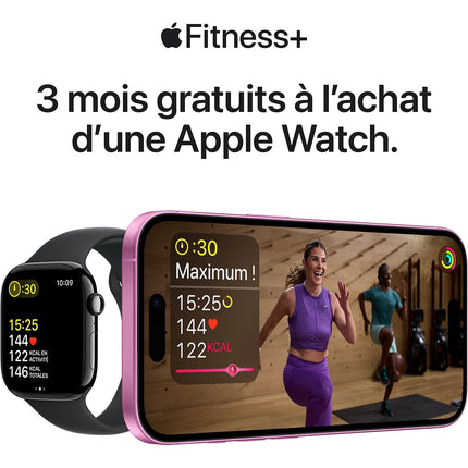 Montre connectée APPLE WATCH Serie 10 46mm Titane Ardoise Loop Cell