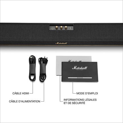 Barre de son MARSHALL HESTON 120 Noire