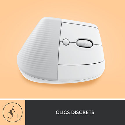 Souris sans fil LOGITECH Lift Ergonomique Silencieuse Graphite