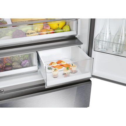 Réfrigérateur multi portes HAIER HFR79F19EFGK