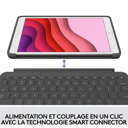 Etui LOGITECH Combo Touch Folio iPad Gen 7/8/9 Gen