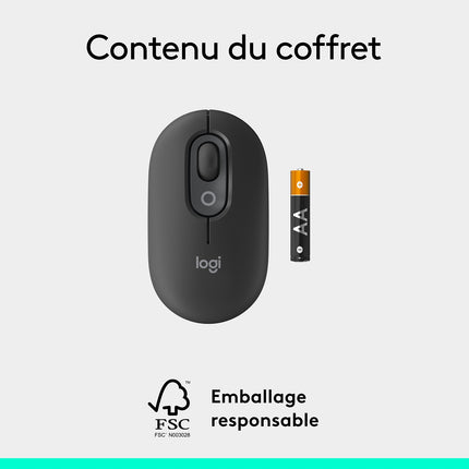 Souris sans fil LOGITECH POP Mouse