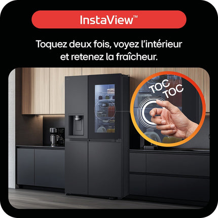 Réfrigérateur multi portes LG GMG860EPBE