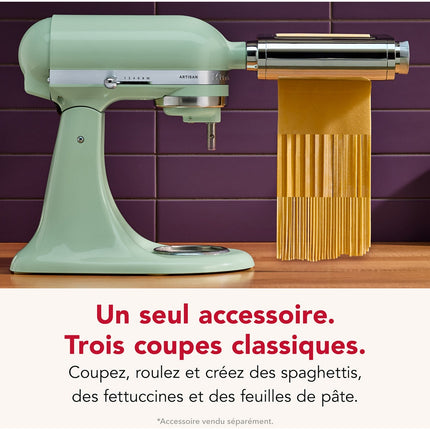 Kit pour pâtes fraîches KITCHENAID PATES 3 EN 1 METAL 5KSM3MPA