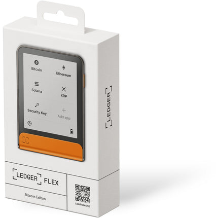 Crypto wallet LEDGER Flex Recovery key Orange