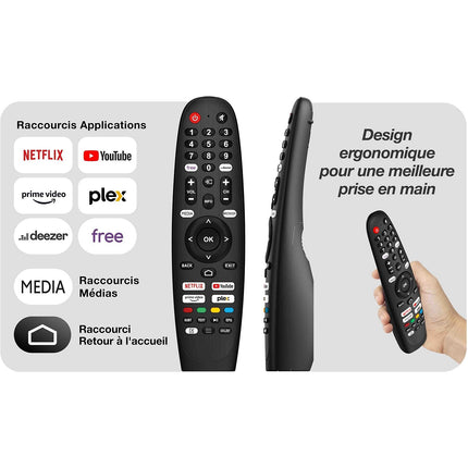 TV QLED ESSENTIELB 43QLED306 (2024) 43" (109 cm) 4K - Smart TV