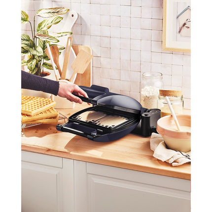 Gaufrier LAGRANGE premium gaufres bleu abysse G + CM