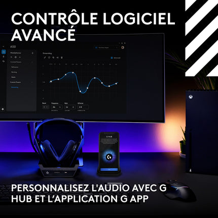 Casque gamer LOGITECH G Astro A50 LIGHTSPEED