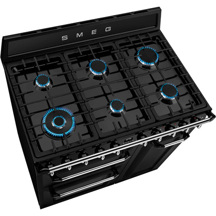 Piano de cuisson gaz SMEG TR93BL