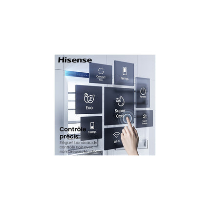 Réfrigérateur 1 porte encastrable HISENSE RL3B303SAWE MetalTechCooling