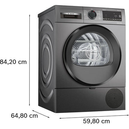 Sèche linge pompe à chaleur BOSCH WQG233DYFR