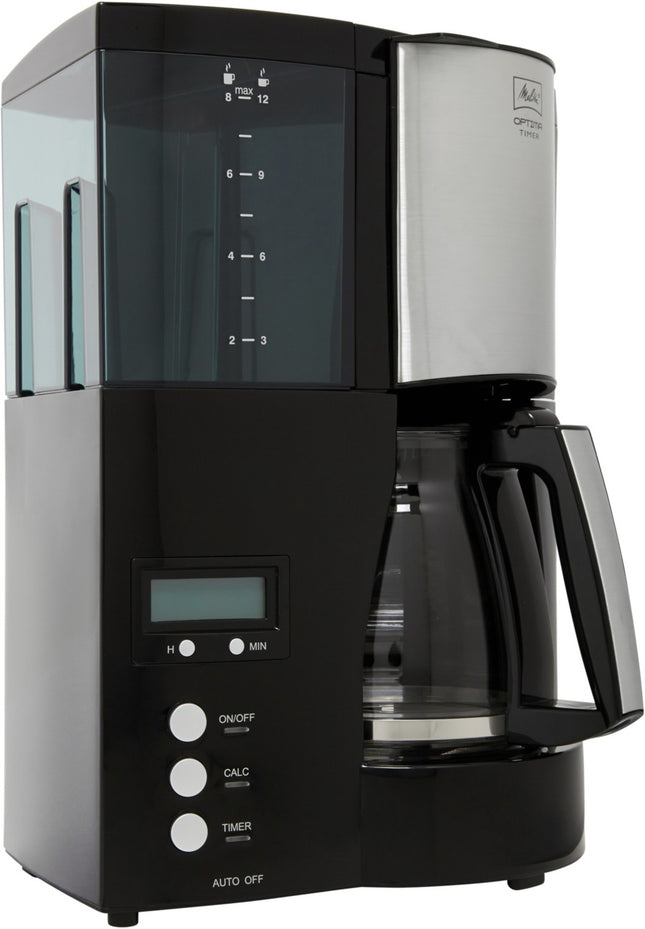 cafetiere-programmable-melitta-optima-timer-noir-acier-brosse