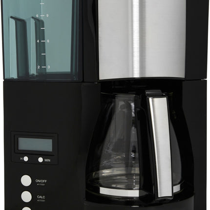 cafetiere-programmable-melitta-optima-timer-noir-acier-brosse