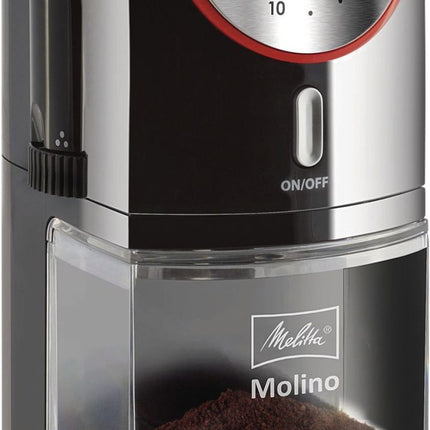 moulin-a-cafe-melitta-molino-noir-et-rouge-inox