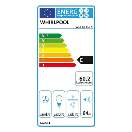 hotte-encastrable-whirlpool-wct64flsx
