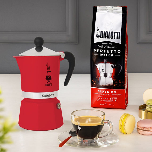 cafetiere-italienne-bialetti-rainbow-6-tasses-red