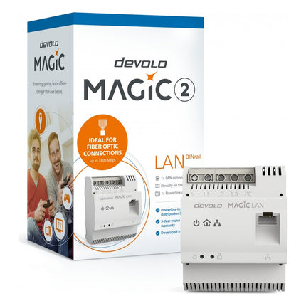 module-cpl-pour-armoire-electrique-devolo-magic-2-lan-dinrail-8528