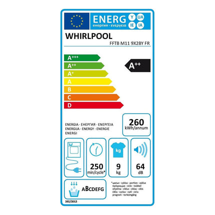 seche-linge-pompe-a-chaleur-whirlpool-fftbm119x2byfr-reconditionne